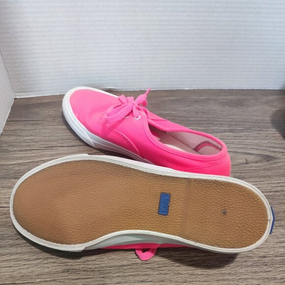 Keds canvas sneakers hot pink women's size 8 - Picture 9 of 10